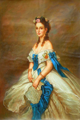 Reproduction of "Princess of Alexandra" - GJ0334 (60x90 cm)