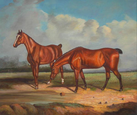 Two Horses in the Field - GJ0465