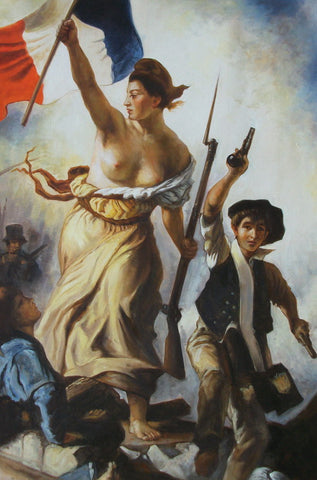 Reproduction of "Liberty Leading the People" - GJ0792 (60x90 cm)