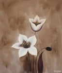 Two White flowers - HS3363