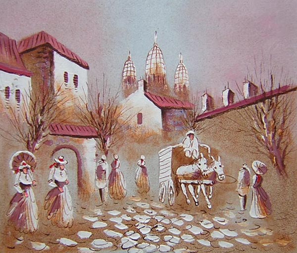 one gate on the street [HS0284]