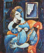 Woman in Rocking Chair[HS0034]