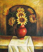 Vase Sunflower[HS0266]