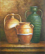Three pottery with gripes[HS0323]