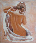 Back of a nude lady[HS0339]