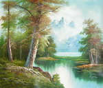 Creek at the bottom of Jokul[HS0635]