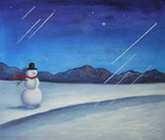 Snowman in the Wind[HS0755]