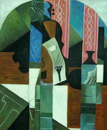 A Violin on the table[HS1653]