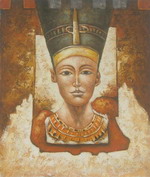 The head portrait of the Egypt Queen[HS1929]