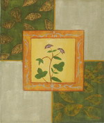Flower pattern tapestry 1[HS1961]