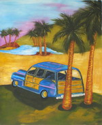 Jeep under the Palm Trees[HS2315]