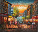 Street in Sunset[HS2482]