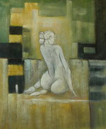 A view of her back[HS2799]