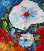 White Blooming Flower[HS3355]