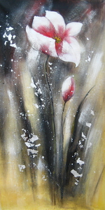 flower talk 24"x48"[HS4338]