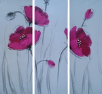 12*40 inches for each panel, total 3 panels[TH0105]