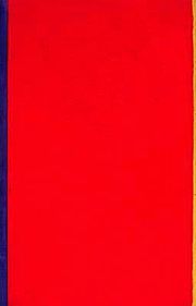 Barnett Newman, Who's Afraid of Red, Yellow and Blue?, 1966. Typical of Newman's later work, with the use of pure and vibrant color.